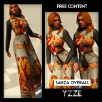 Sanza OverAll for MP Female 1.0