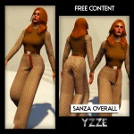 Sanza OverAll for MP Female 1.0