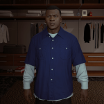 Updated Franklin's Shirt Textures [Replace] 1.0