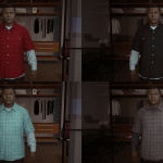 Updated Franklin's Shirt Textures [Replace] 1.0