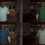 Updated Franklin's Shirt Textures [Replace] 1.0