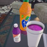 Styrofoam Double Cup with Lean 1.0