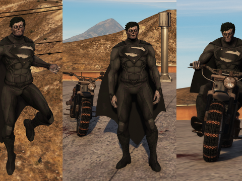 Superman Zombie [Add-On Ped / FiveM]
