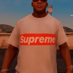 Supreme t-shirt for Franklin 1.0