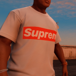 Supreme t-shirt for Franklin 1.0