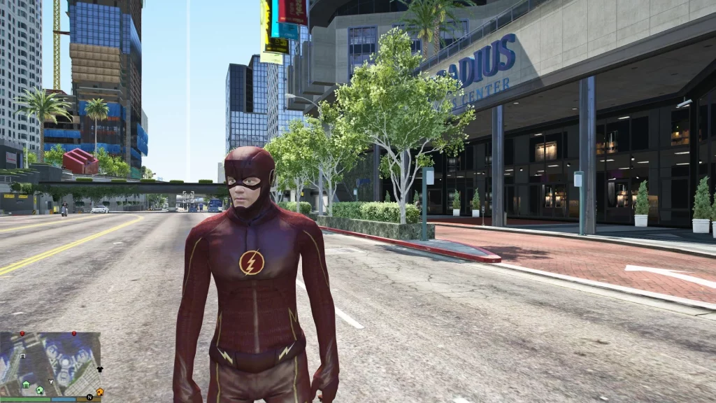 The Flash Season 1 final serie retexture and Barry Allen 1.0