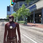 The Flash Season 1 final serie retexture and Barry Allen 1.0