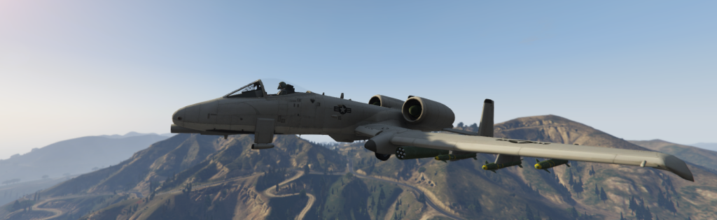 A-10 "Warthog" Thunderbolt USA AirForce [Add-On / FiveM] BETA 1.0