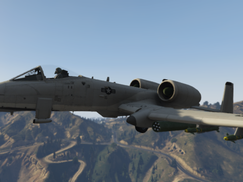 A-10 "Warthog" Thunderbolt USA AirForce [Add-On / FiveM] BETA 1.0