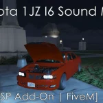Toyota 1JZ I6 Sound Mod [SP Add-On | FiveM] V0.2