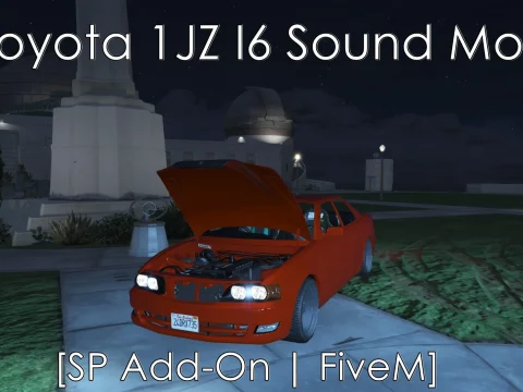 Toyota 1JZ I6 Sound Mod [SP Add-On | FiveM] V0.2