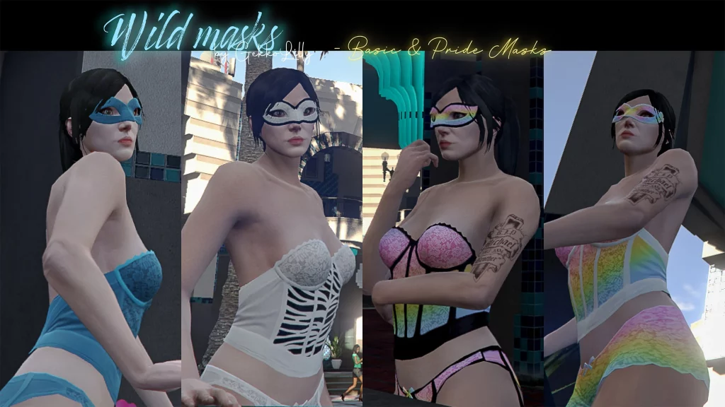 Wild masks - basic & pride masks 1.0
