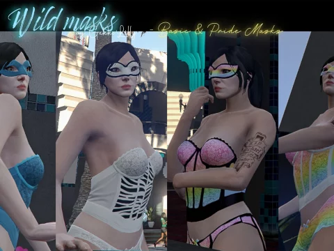 Wild masks - basic & pride masks 1.0