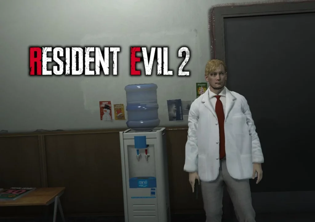 William Birkin(Human) from RE:2 Remake [Add-On Ped] 1.0