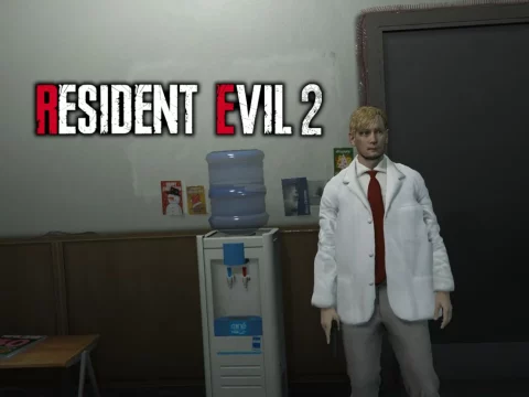 William Birkin(Human) from RE:2 Remake [Add-On Ped] 1.0