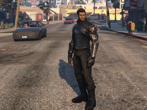 Winter soldier Marvel Super War [Add-On Peds / Five-M] 1.0