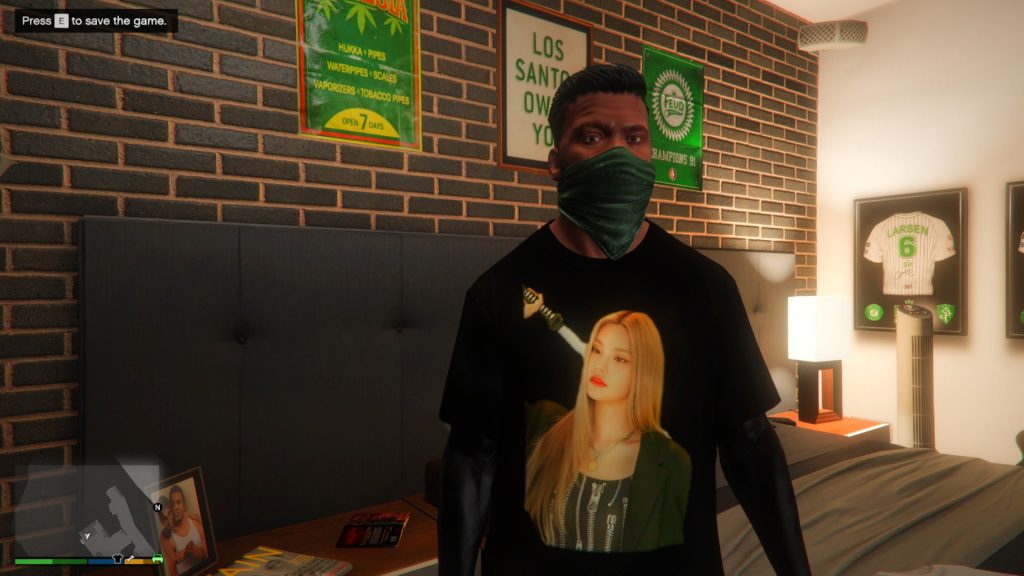 Yeji itzy T-shirt for Franklin