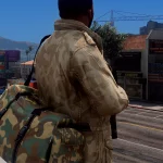 Camouflage bag for franklin 1.0