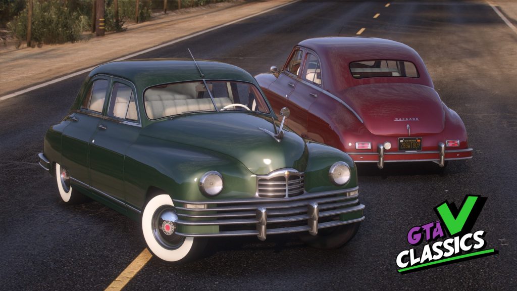 1948 Packard Deluxe Eight Touring Sedan [Add-On | Extras | VehFuncs V | LODs] 1.0