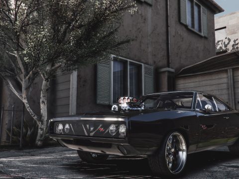 Dom's 1970 Dodge Charger (Furious 7) [Working Blower | Add-On | LODs] 1.4