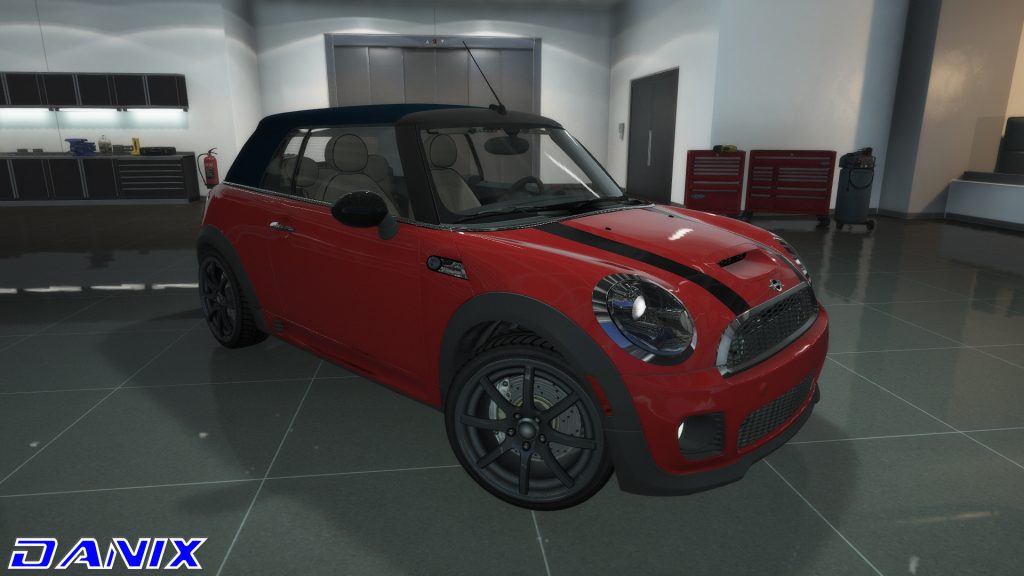 2009 Mini John Cooper Works Convertible [VehFuncs V | Custom Animated Roof | ADD-ON] 1.0