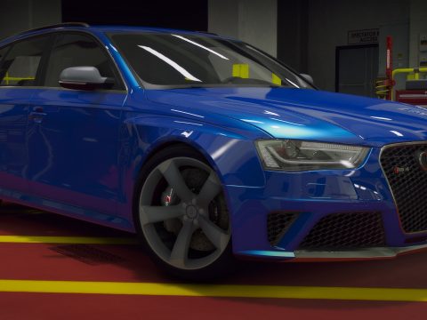 2013 Audi RS4 Avant [Add-On | Animated| VehFuncs V | Tuning | Template | LODs] 1.0