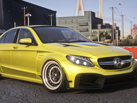 2015 Mercedes Benz W205 C63 Darwin Pro [Add-On] 1.0