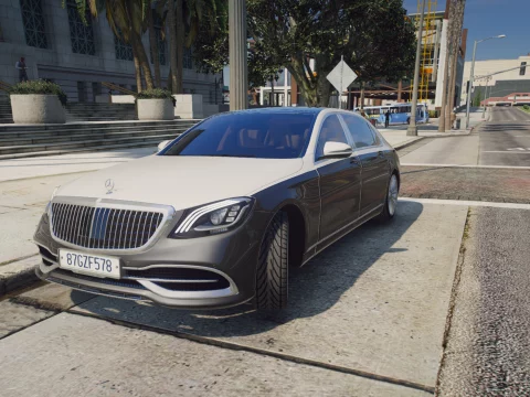 2019 Mercedes-Benz S650 Maybach [Add-On / Replace | FiveM] 1.0
