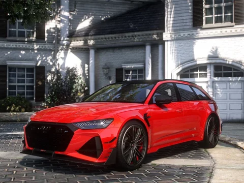 2021 Audi RS6-R ABT [Add-On | Tuning | Animated | VehFuncs V ] 2.0