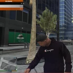4 Real black hoodie for Franklin 1.0