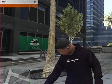 4 Real black hoodie for Franklin 1.0