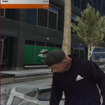 4 Real black hoodie for Franklin 1.0