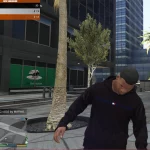 4 Real black hoodie for Franklin 1.0