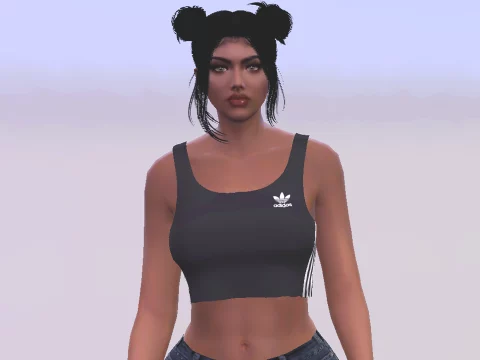 Adidas Crop Top for MP Female 1.0