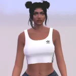 Adidas Crop Top for MP Female 1.0