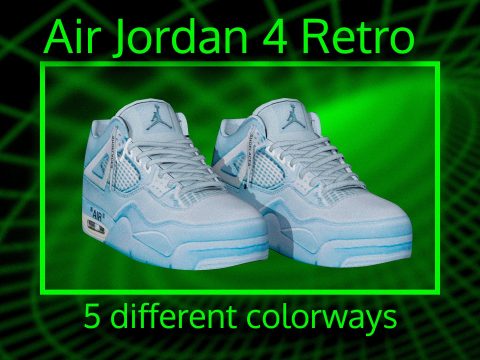 Air Jordan Retro 4 for MP Female 1.0