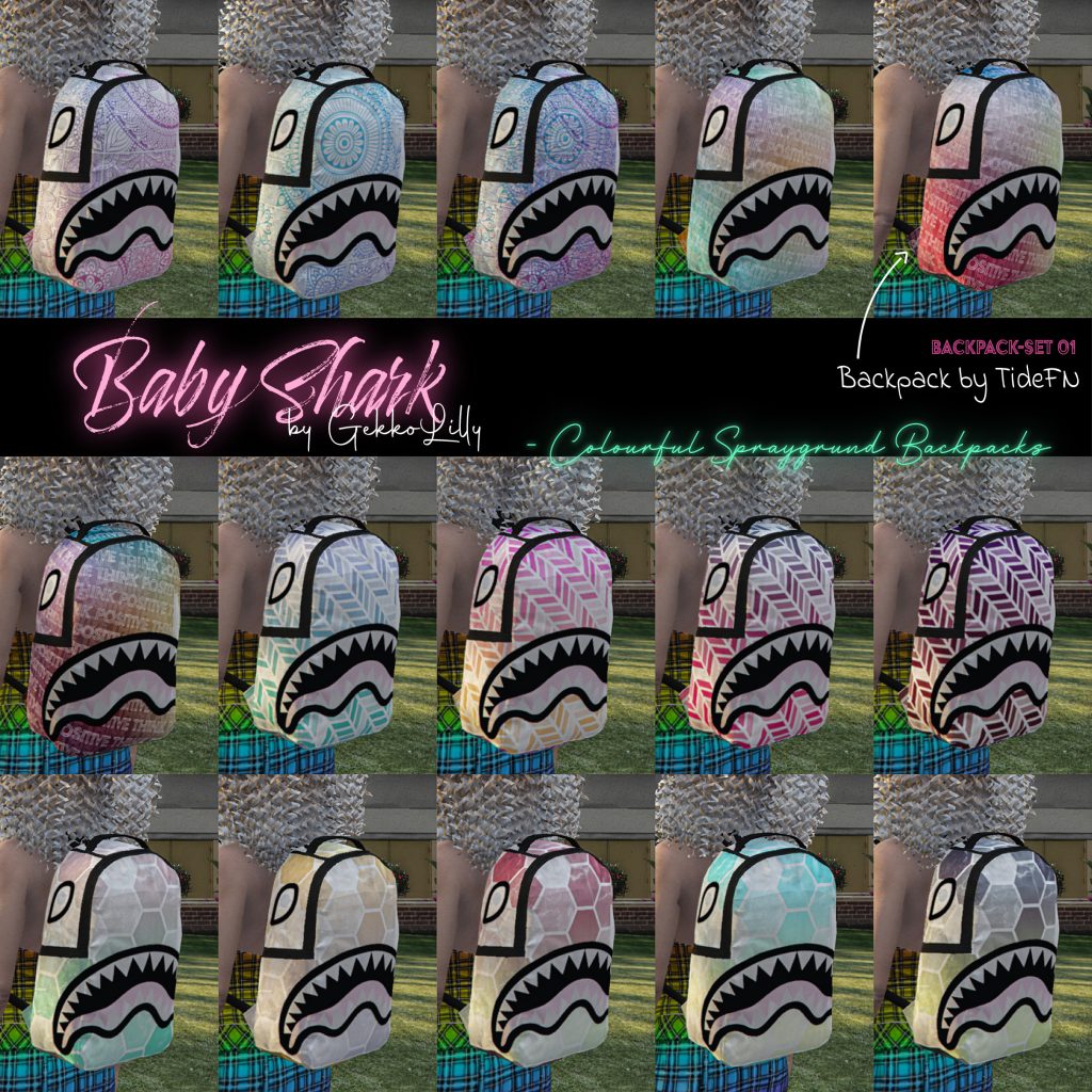 Baby Skark - Backpacks for Male & Female MP 1.0