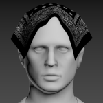 Black Paisley Bandana 1.0