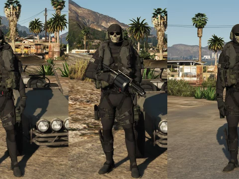 Call Of Duty Ghost UDT [Add-On Ped / FiveM]