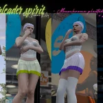 Cheerleader Spirit - skirt + overknees for MP Female 1.0