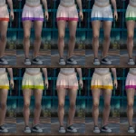 Cheerleader Spirit - skirt + overknees for MP Female 1.0