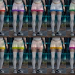Cheerleader Spirit - skirt + overknees for MP Female 1.0