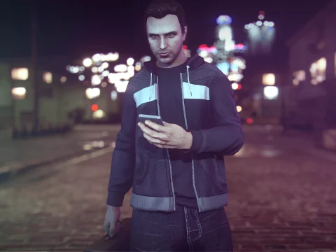 Contract DLC NPC Hoodie (Expanded & Enhanced) for MP Male 1.0