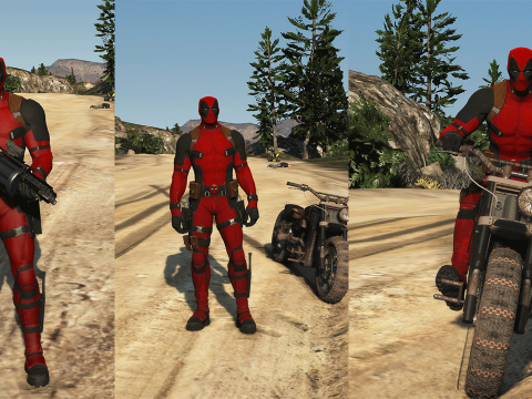Deadpool Fortnite [Add-On Ped / FiveM] 1.0