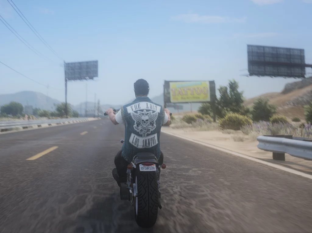 [MP Male] Denim Lost MC Vest 1.0