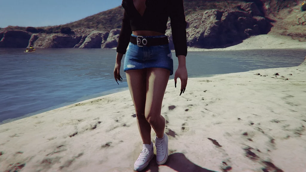 Denim Skirt for MP Female 1.0