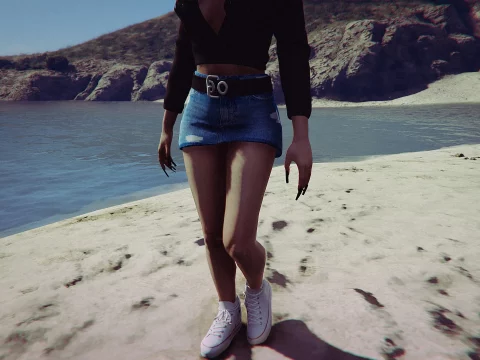 Denim Skirt for MP Female 1.0