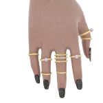 Double Pearl Rings For MP Female 1.0