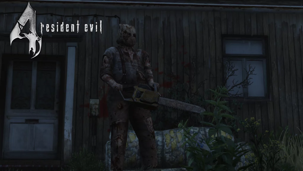 Dr. Salvador (Chainsaw man) + chainsaw - Resident Evil 4 - [Add-On Ped] 1.0