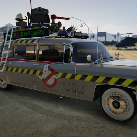 Ecto1 from Ghostbusters Add-On | VehFuncs V] 0.2 – GTA 5 mod